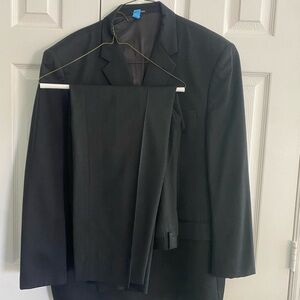 Pronto Uomo Elegant Black Suit